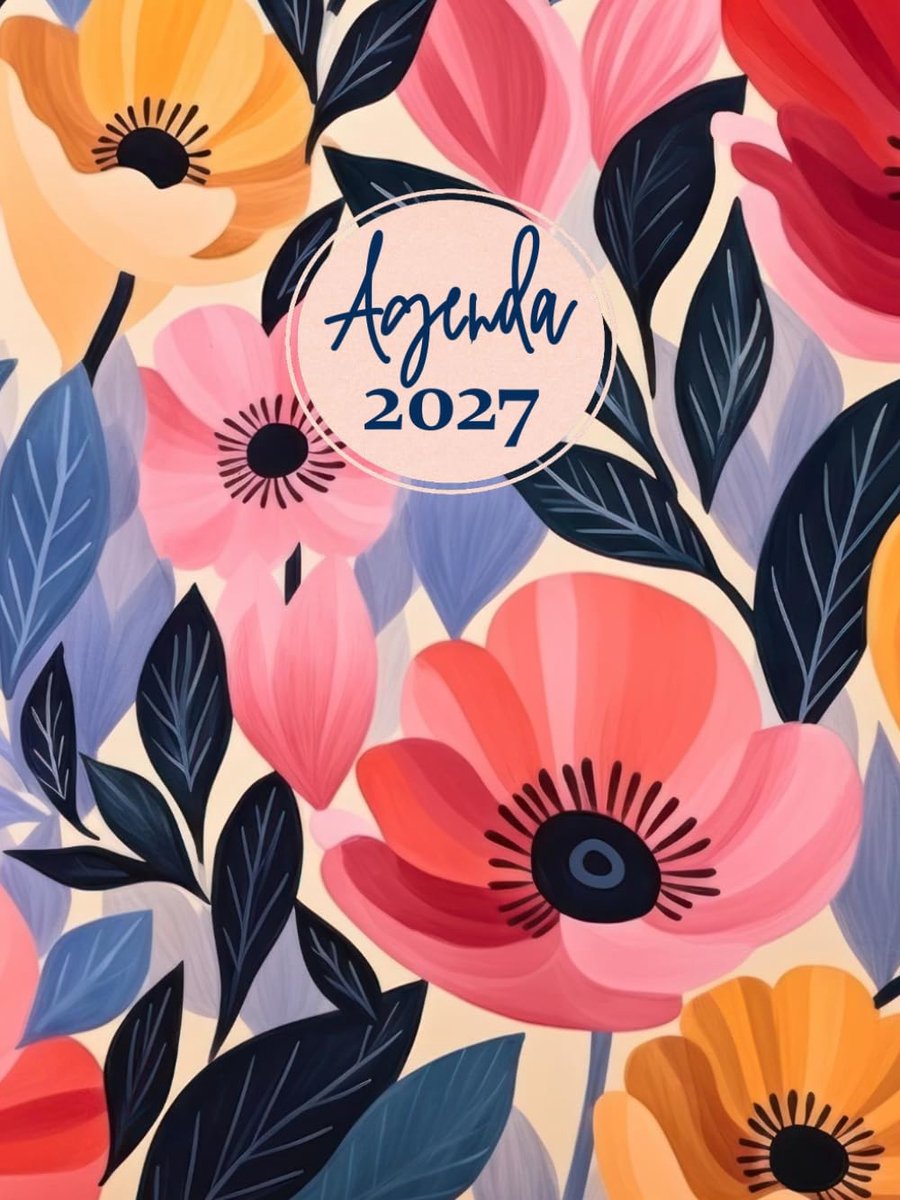 SnelShoppen - Agenda 2027 Semana Vista Vertical A4 - Planificador 12 Maanden - Uren van 06:00 tot 22:00 - Geschikt voor Professioneel en Persoonlijk G