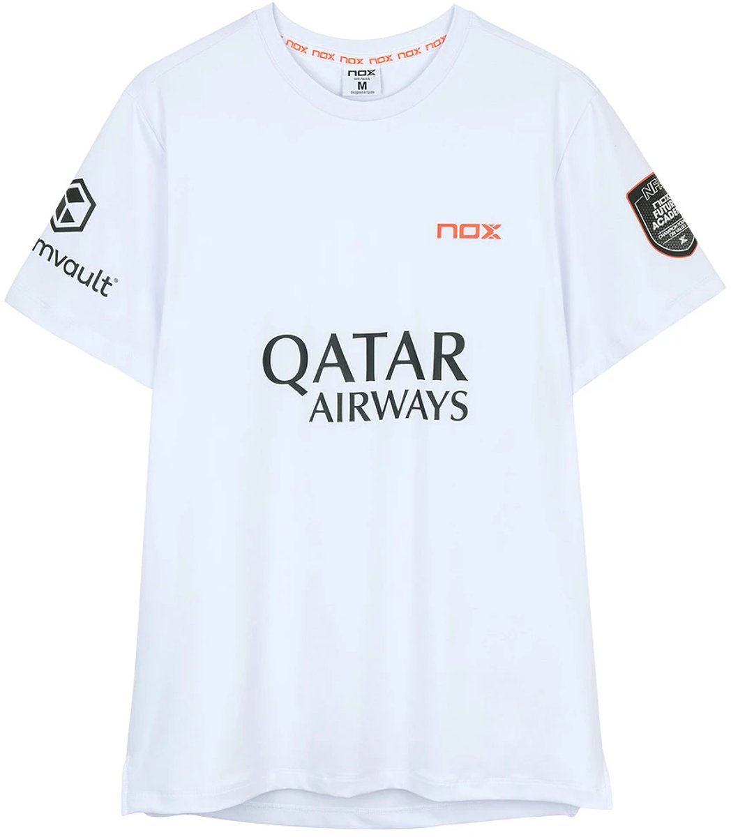 Nox AT10 Sponsort 25 T-shirt WitXXL - XXL