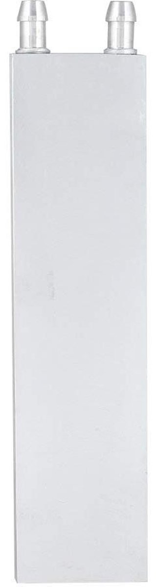 Waterkoelblok - Vloeistofkoeler - Componenten Koelen - Geoptimaliseerde Warmteoverdracht - 40 x 200 mm - Zilver