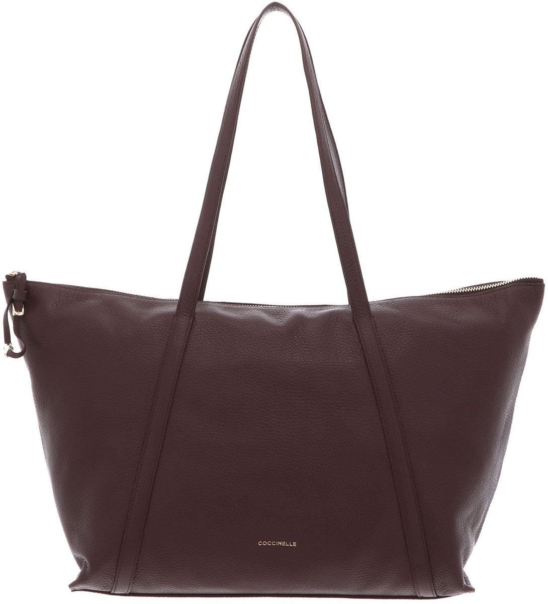COCCINELLE Leren shopper Nory Handbag Fango donkergroen