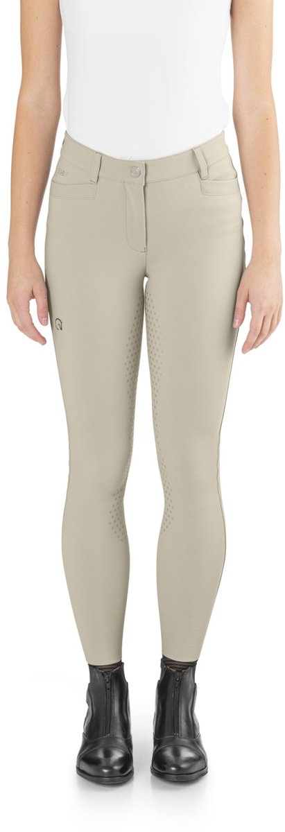 Ego7 Dressage dames rijbroek full grip-Beige-36