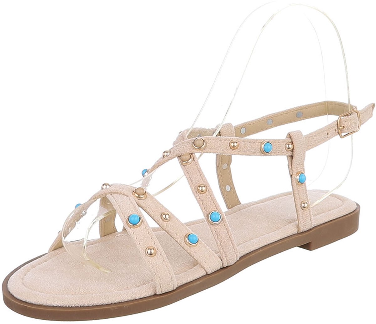 Sandalen met gesp - open model - dames Mt:37