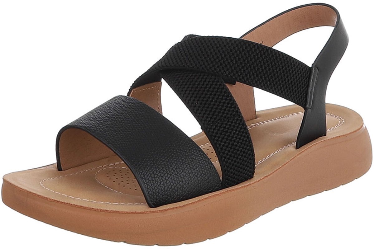 Sandalen - Gekruiste banden - Dames Mt:37
