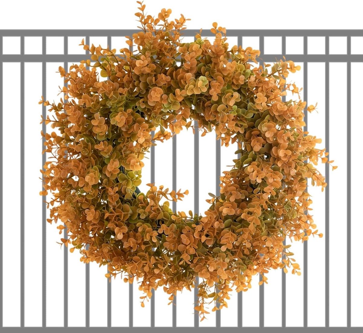 Herfstkrans Decoratie - Bladeren Krans - Feestelijke Sfeer Creëren - Zorgvuldig Vakmanschap - 38 Centimeter - Herfstkleuren