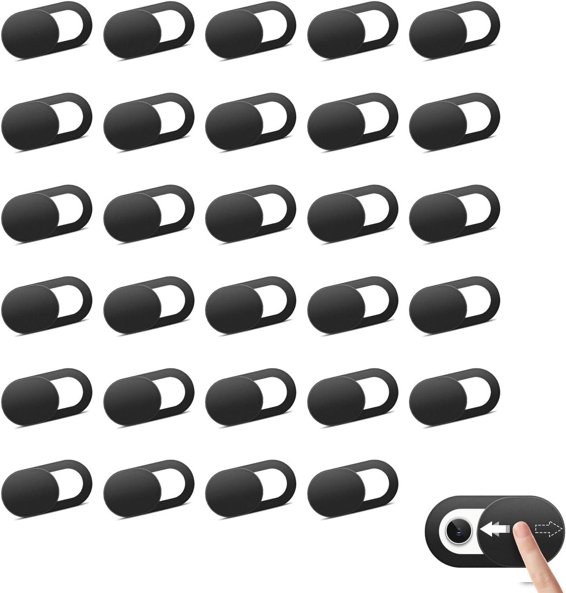 Webcam Cover voor Laptop en Smartphone - 10/25/50 Stuks - Bescherming tegen Spionage en Privacyverlies