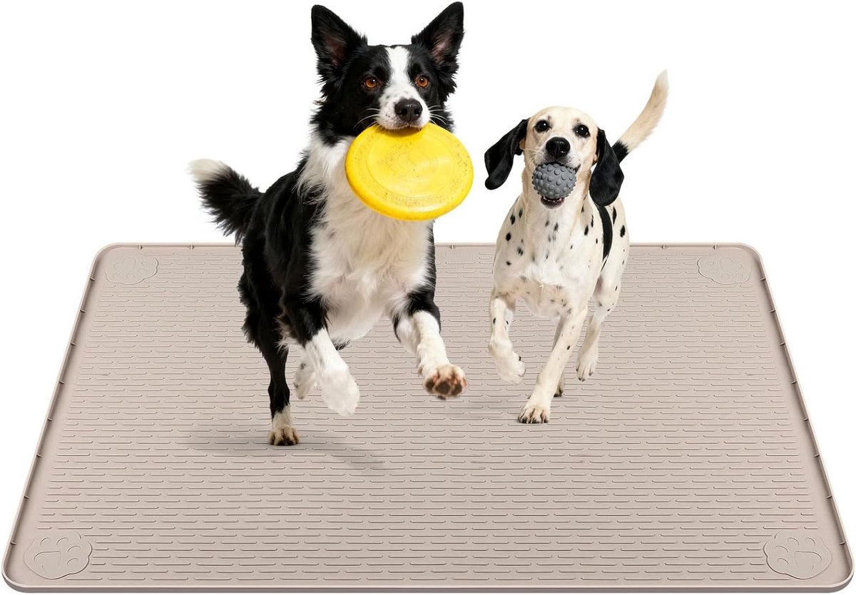 Herbruikbare Training Pads voor Honden 40" x 28" - Antislip Hondentrainingsmat voor Potty Training en Vloerbescherming, Khaki Kleur