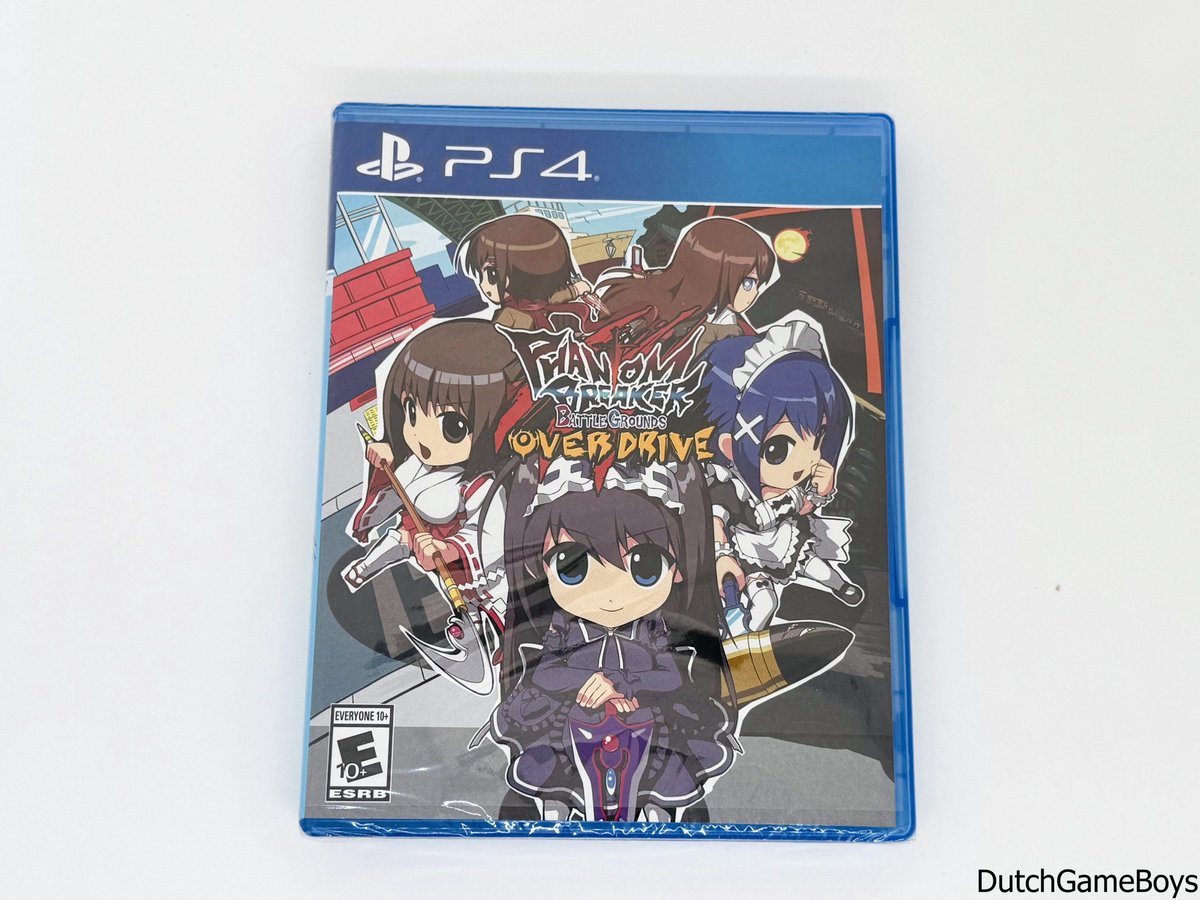 Playstation 4 / PS4 - Limited Run - Phantom Breaker - BattleGrounds - Overdrive - New & Sealed