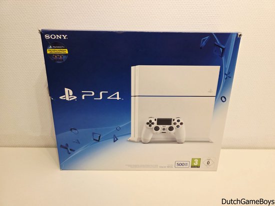 PlayStation 4 Console - 500GB - Wit PS4 - Inclusief Wireless