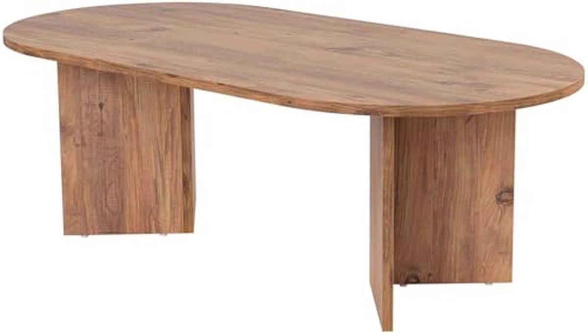 Koffietafel - Salontafel Bijzettafel - Woonkamer Inrichten - 18 mm dik - 119 x 398 x 60 cm - Atlantic Pine