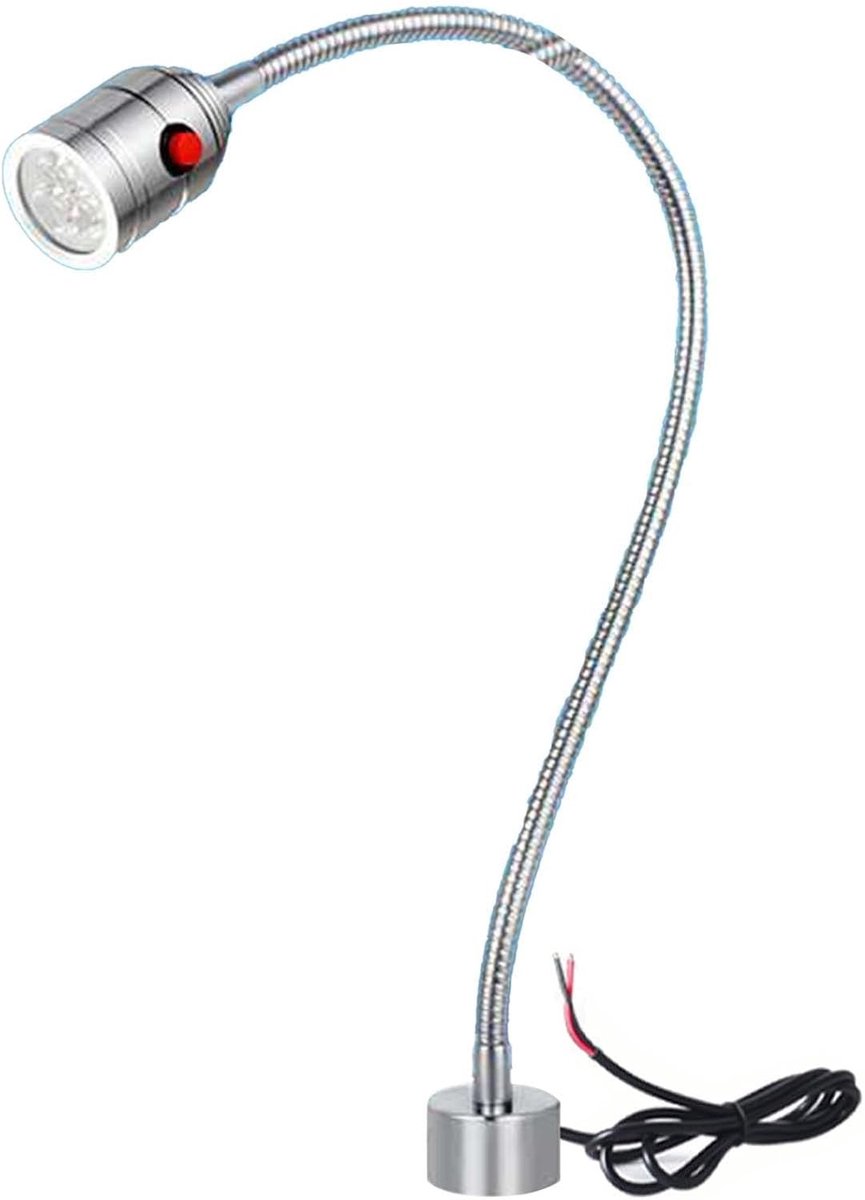 Flexibele LED Werklamp met Magnetische Voet en Gooseneck voor Machinegebruik, Ideaal voor Lathes en Werkbanken