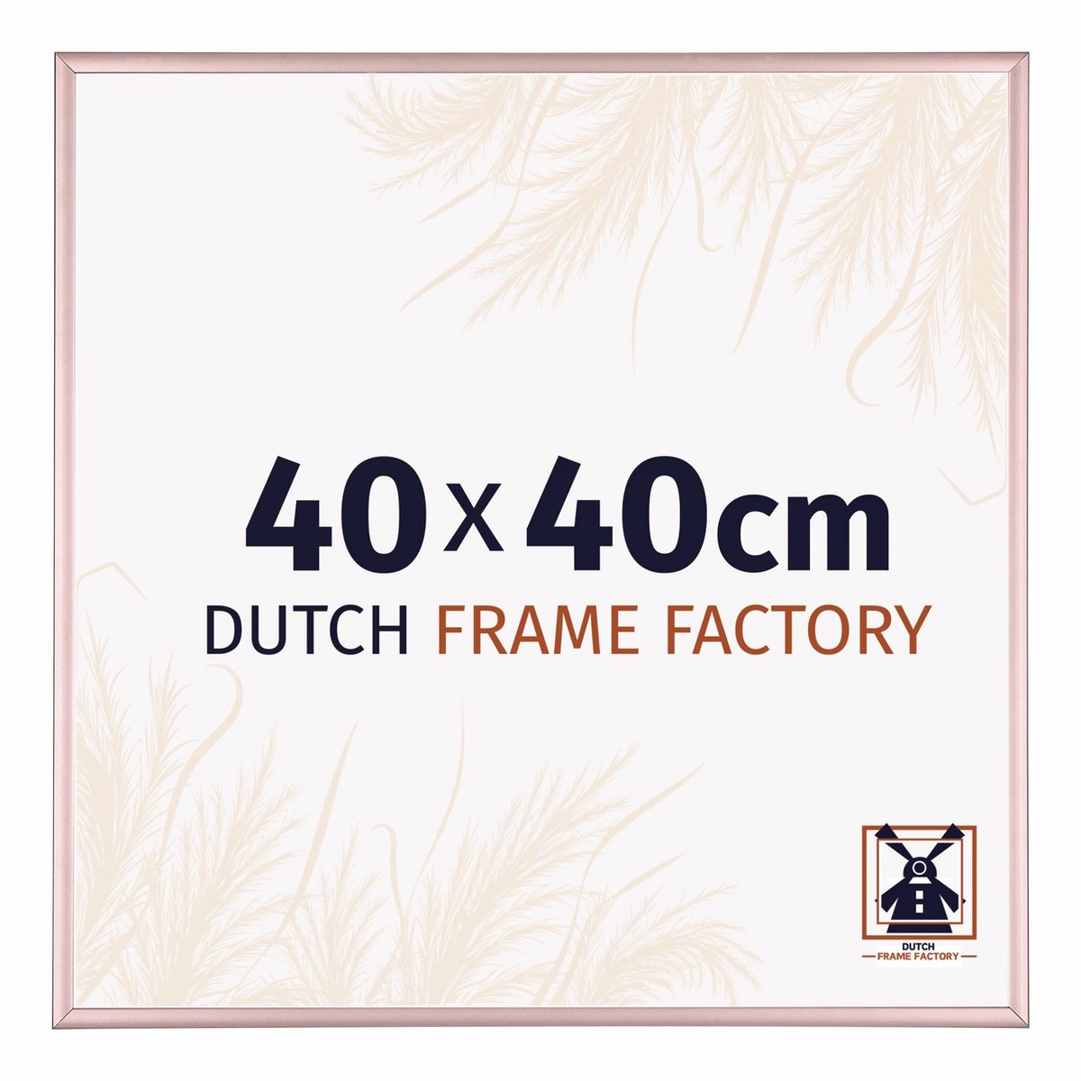 Dutch Frame Factory Fotolijst 40x40 cm - Aluminium - Koper - Kampen