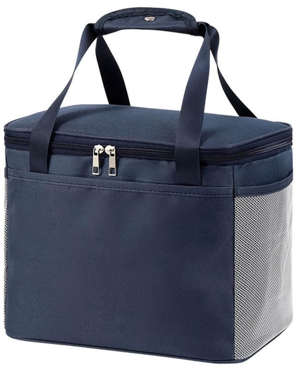 Multifunctionele, draagbare, opvouwbare en waterdichte lunchtas Geschikt voor kinderlunches, perfect Geschikt voor op het bureau en op school (blauw).