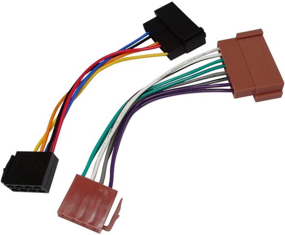 AA3 ISOconverter adapter kabel radio adapter radio kabel plug ISOkabel verbinding