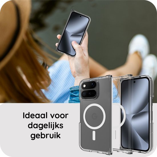 Transparante hoes om een telefoon, ideaal voor dagelijks gebruik.
