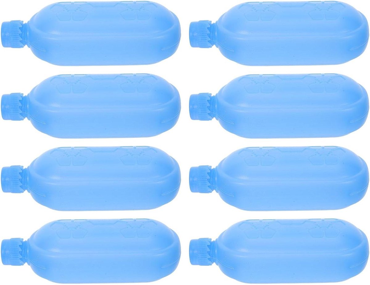 Herbruikbare Ijsblokjes - Koelelementen - Koeling voor onderweg - Snelle temperatuurdaling - 8 Stuks - Blauw
