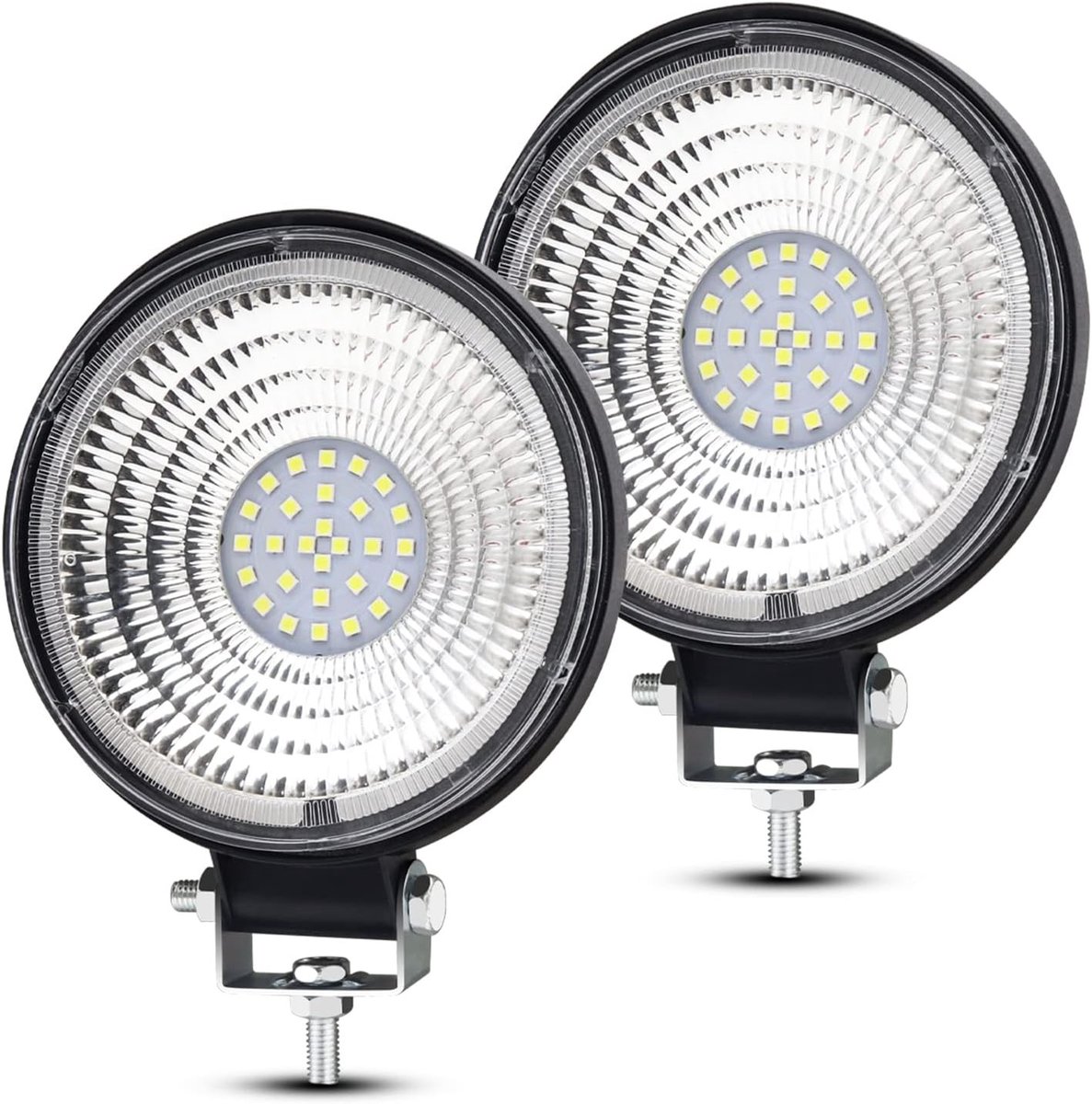 Krachtige LED Werklicht Strip 84W 8000LM Waterdichte Spotlight voor Offroad, Tractor, ATV en Boot - 2 Stuks (Wit)