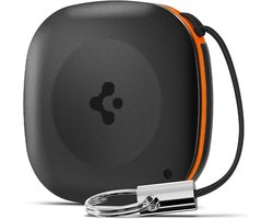Spigen TagMe Bluetooth Tracker Zwart - Inclusief Koord en Batterij - Te Volgen met Zoek Mijn iPhone