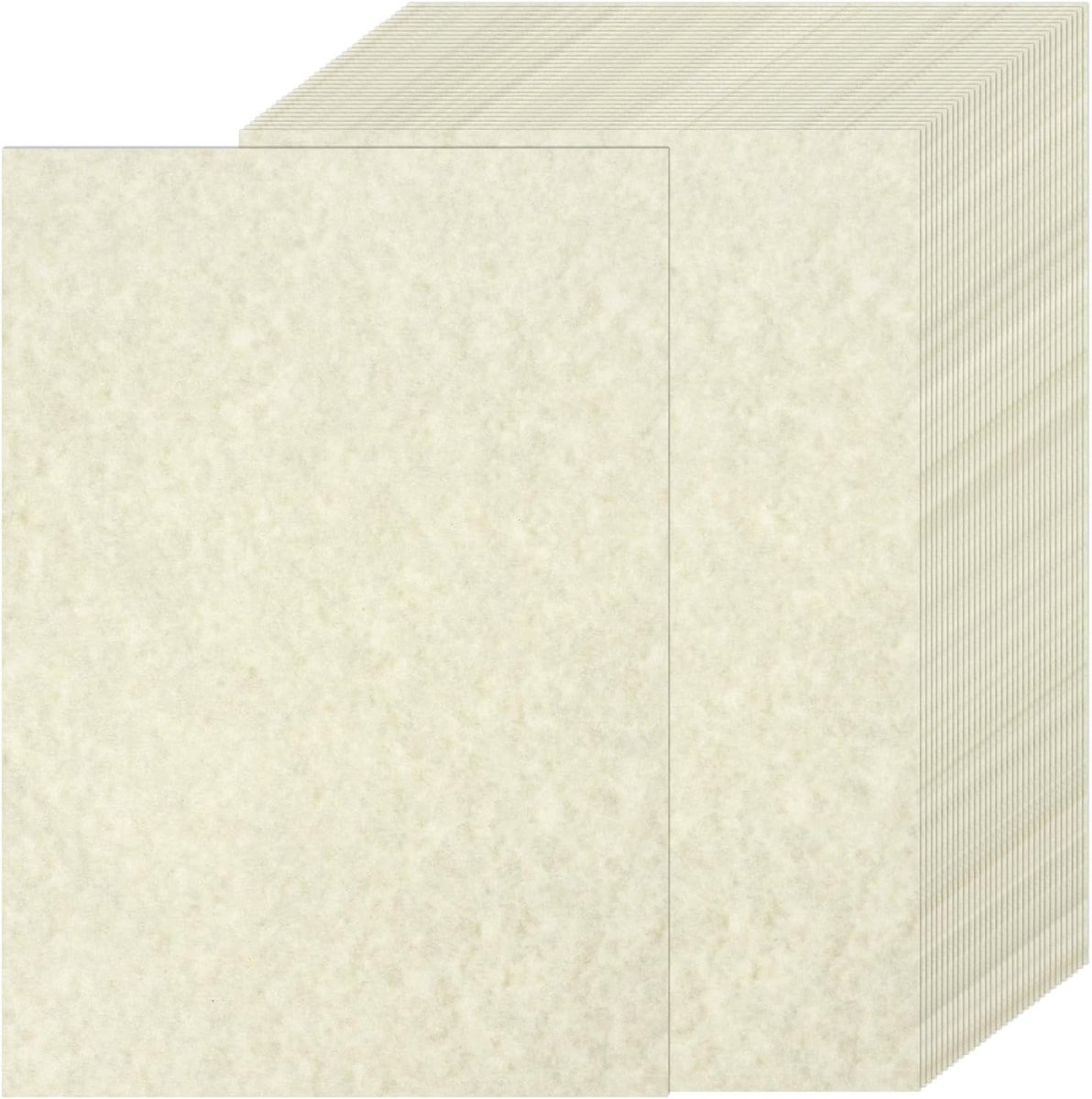 Bedrukt perkamentpapier A4, 100 vellen, 90 g/m², ivoorkleurig, geschikt voor certificaatdruk en creatief gebruik