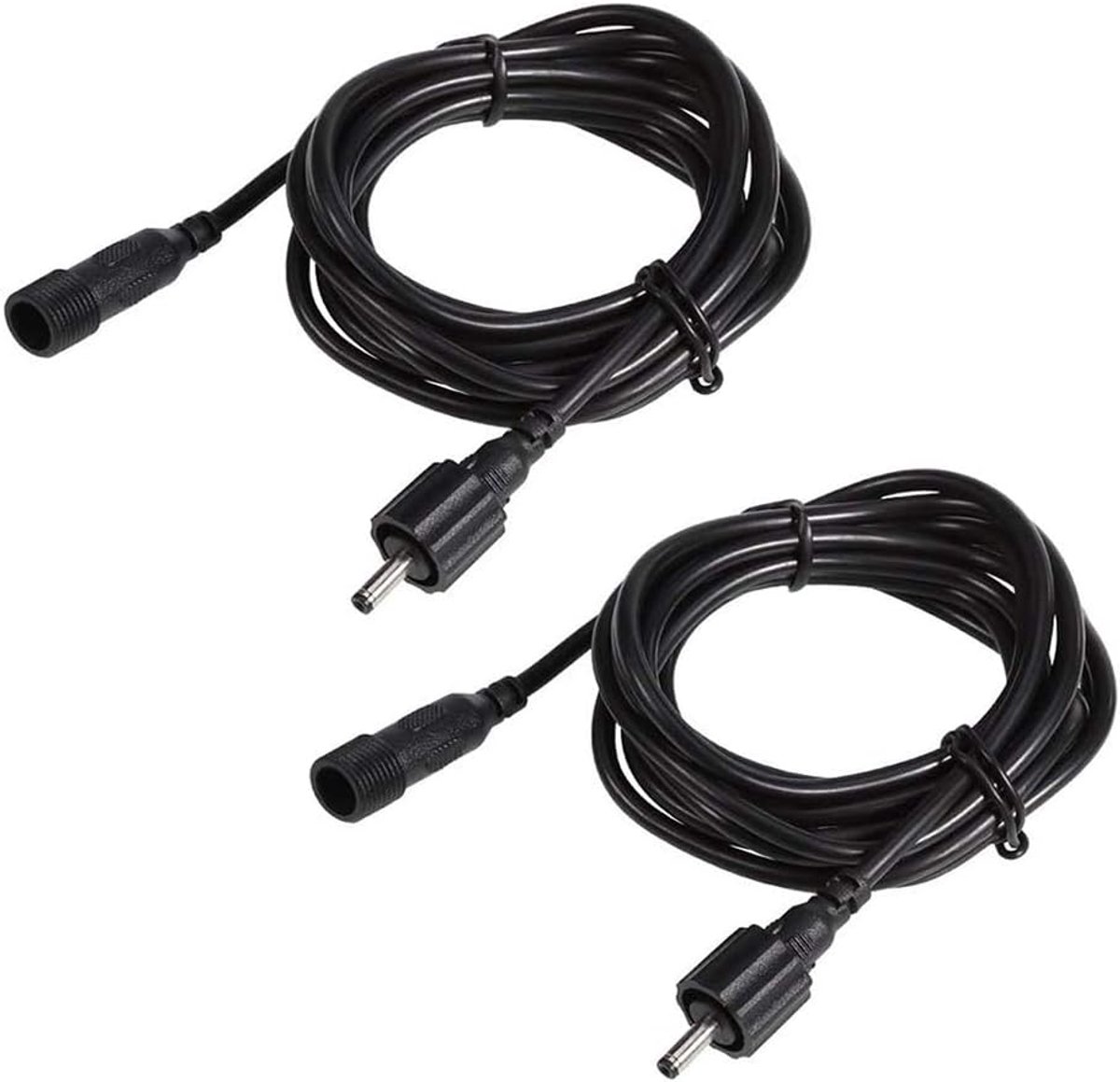 SnelShoppen - Tuinverlichting met Grondpen en 2M Verlengkabel - Buitenlampen voor Tuin, Camping, Feest - 6-in-1 Lampen Geschikt voor Zonne- en Elektri