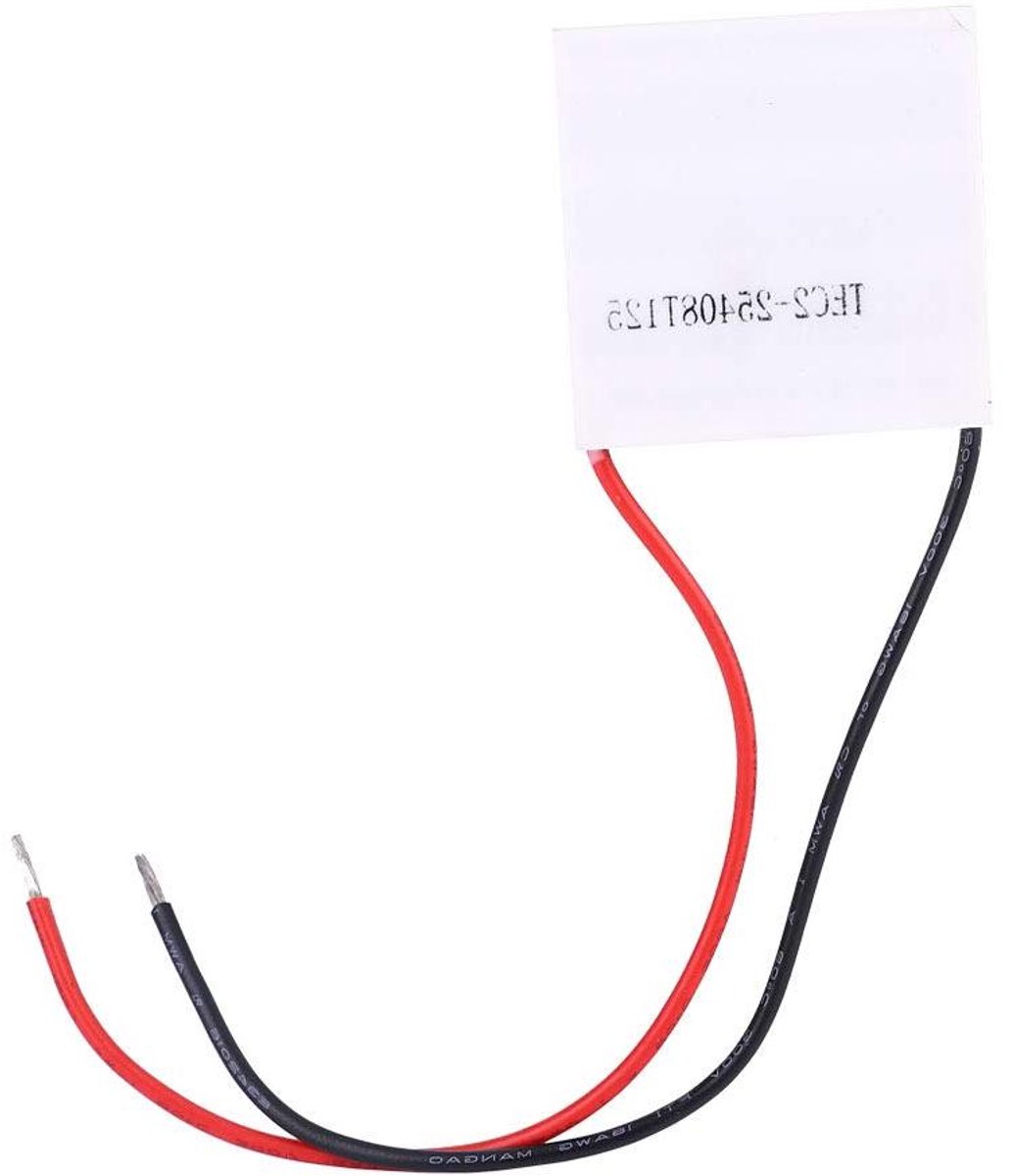 Koelplaat Module - Halfgeleider Koeler - Elektronica Koelen - Dubbellaags Ontwerp - 40 x 40 mm - Wit