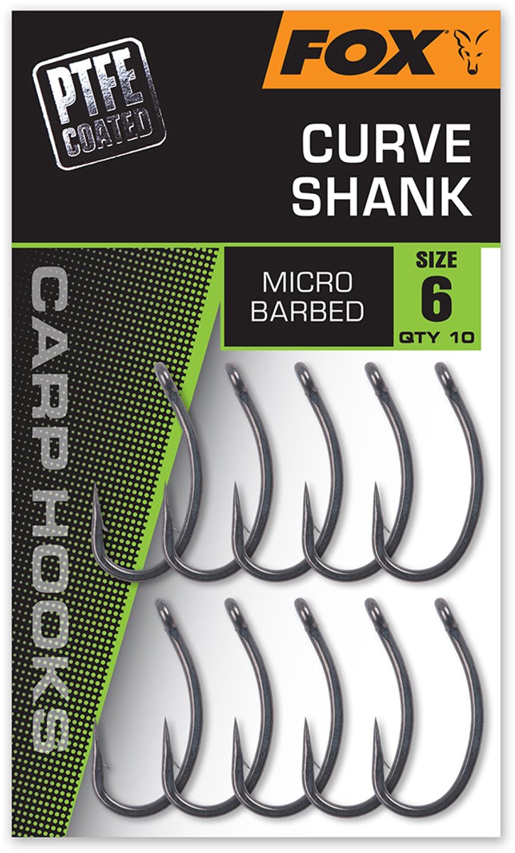 Curve Shank Fox - Karper Haken - Karperhaken - Karper - Karpervissen - Karper Vissen