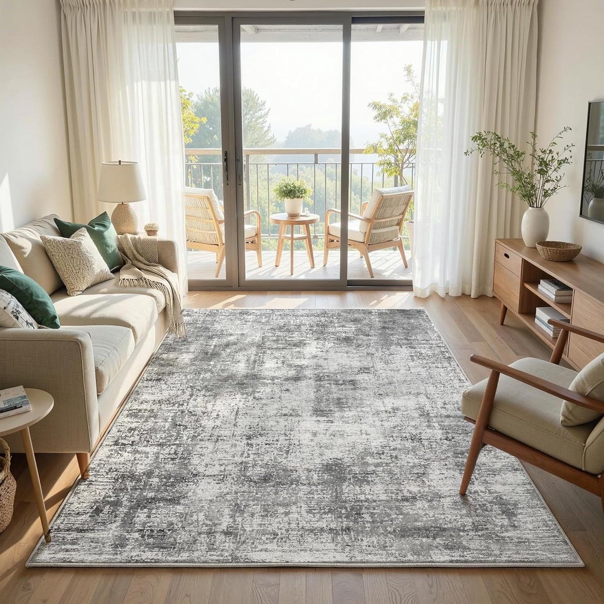 Vloerkleed Abstract - Tapis Vloermat - Woonkamer Decoratie - Machinewasbaar - 160x230 cm -