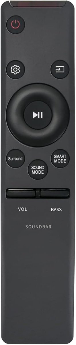 AH59-02759A Vervangende afstandsbediening compatibel met Samsung | Soundbar HW-MS751 HW-MS750 HW-MS661 HW-MS6501 HW-MS6500 HW-MS660 HW-MS651 HW-MS650 HW-MS551 HW-MS550