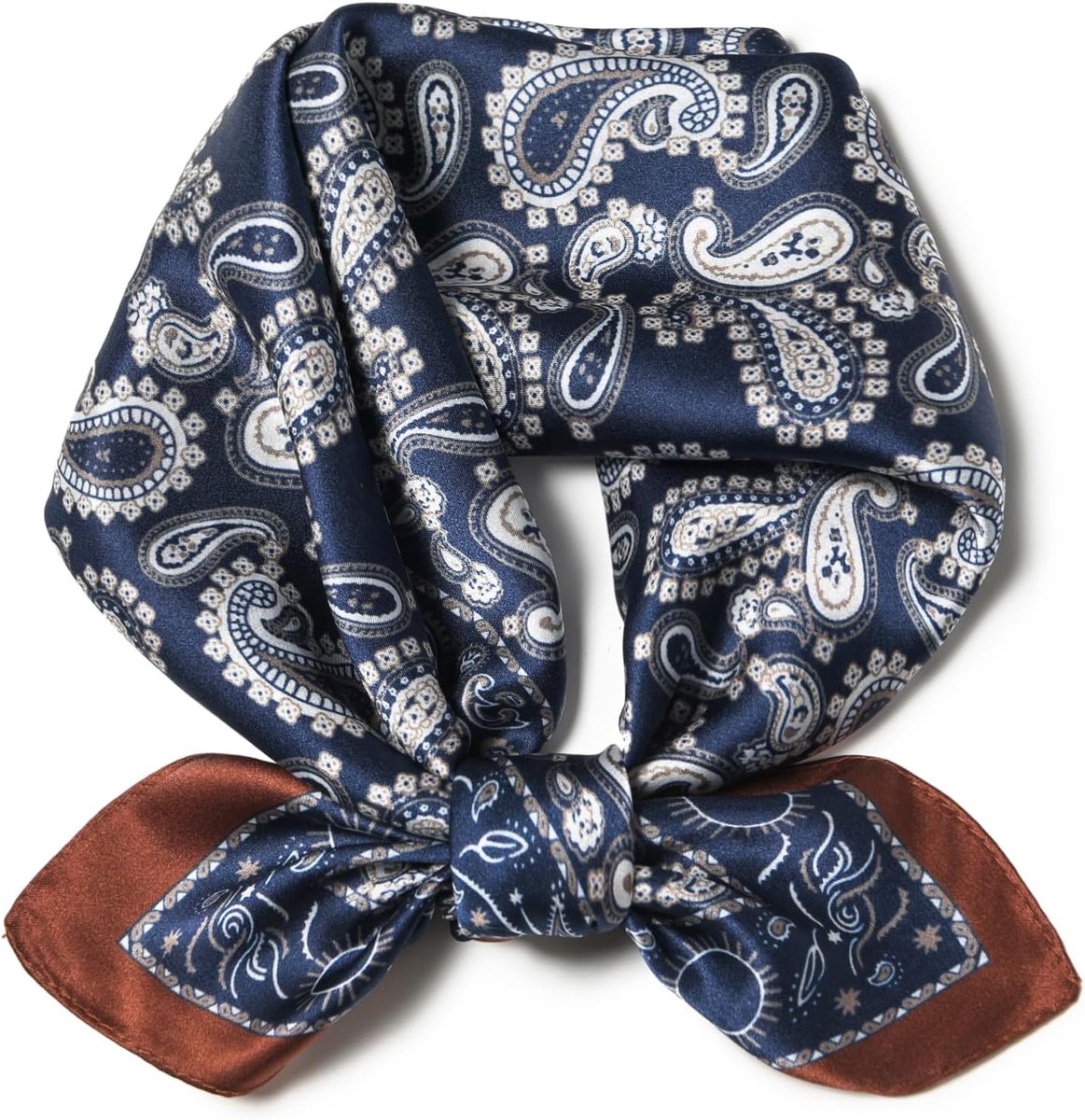 100% Mulberry Zijden Sjaal 53,3 cm x 53,3 cm Vierkant - Halssjaal - Vrouwen Mannen Kleine Vierkante Pocket Sjaal - Met Gift Verpakt