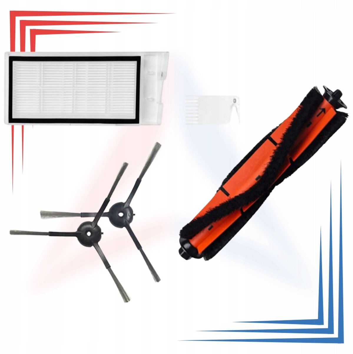AreoSe - Onderhoudsset met filters en borstels voor Xiaomi Roidmi EVE Plus