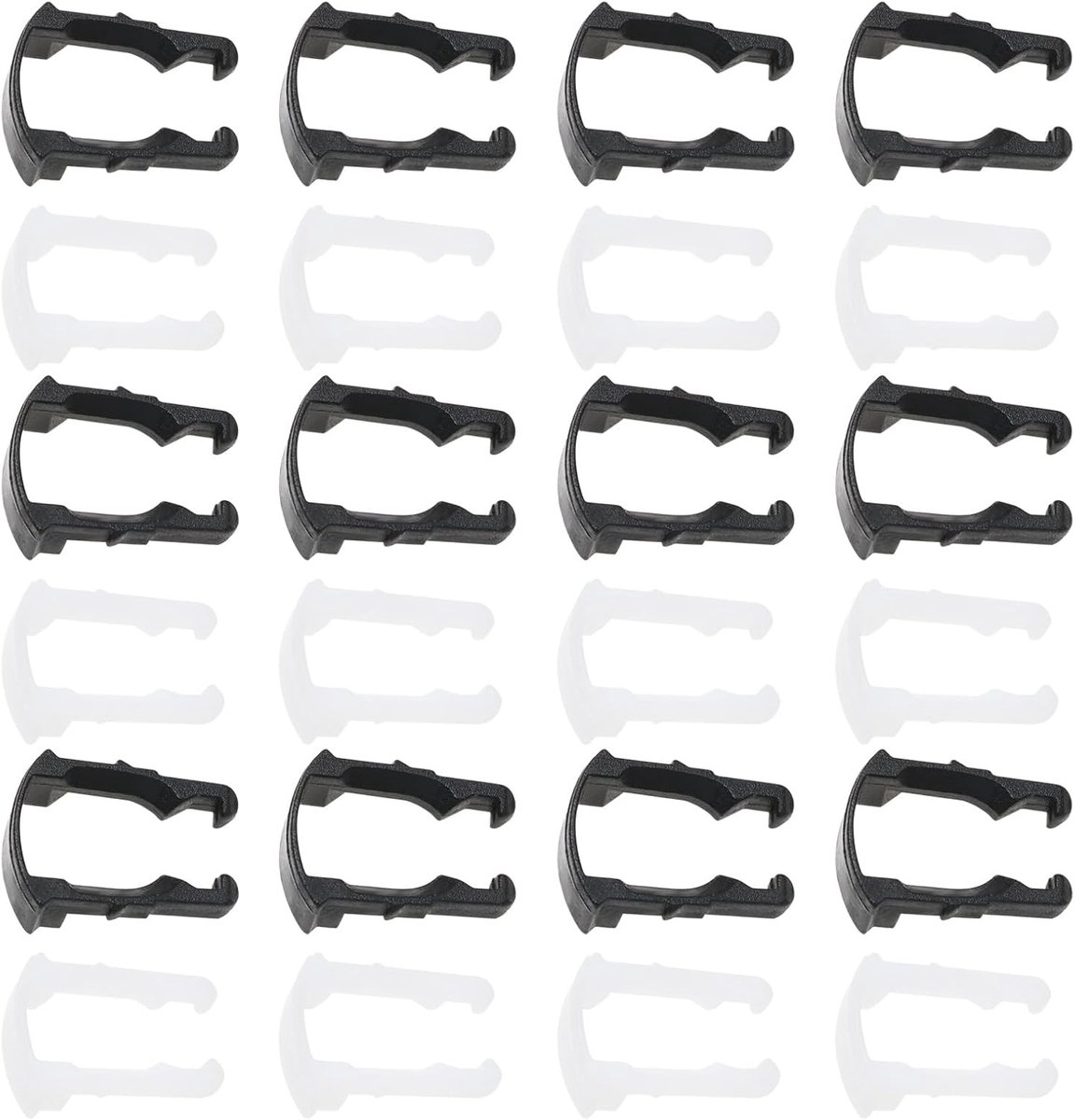 Clips Fuel Filter Tubing Retaining Clip Car Fuel Line Fixing Clips for 5/16 Inch 3/8 Inch Models Fuel Line Auto Accessories