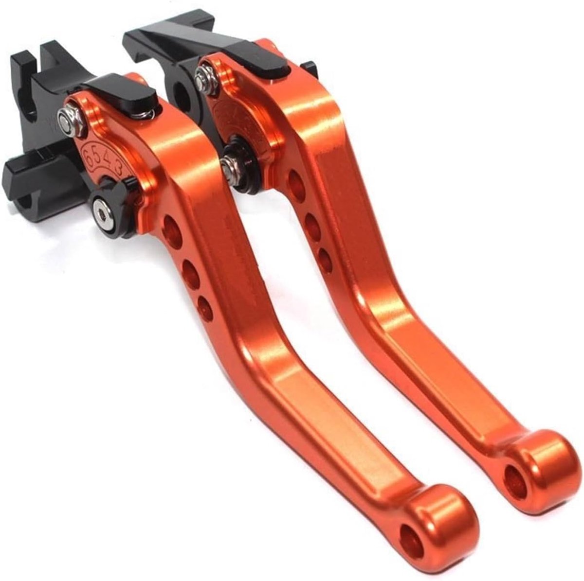 Remhendel van motorfiets Voor Kawasaki Voor Z900 Z 900 2017 2018 2019 2020 2021 2022 Verstelbare Motorfiets Korte Rem Koppeling Hevels Koppeling Remhendel (Color : Orange)