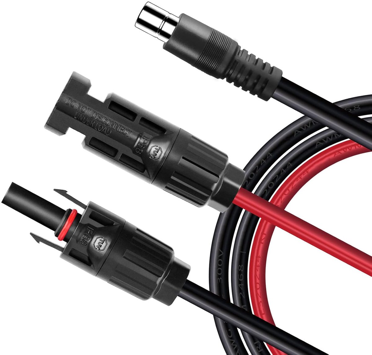 Solar plug DC8020 - zonnepaneelkabel adapter - hoogwaardige kwaliteit - geschikt voor zonne-generatoren - SnelShoppen