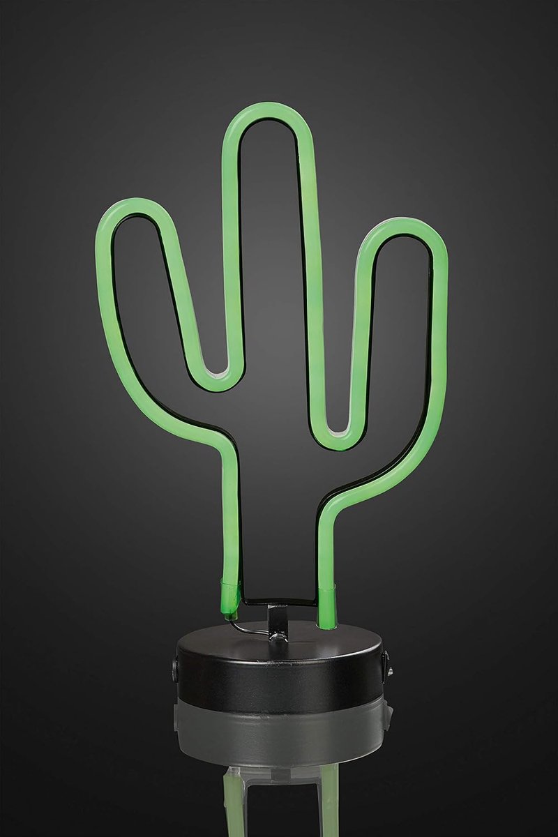 522983 LED cactus groene lamp decoratie 131 LED's indoor nachtlampje sihoulette licht