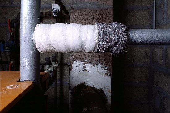 Gepleisterd katoenen canvas, bescherming van de isolatie rond leidingen, snelle grip, brandklasse M0, rol 5 m — afbeelding 2