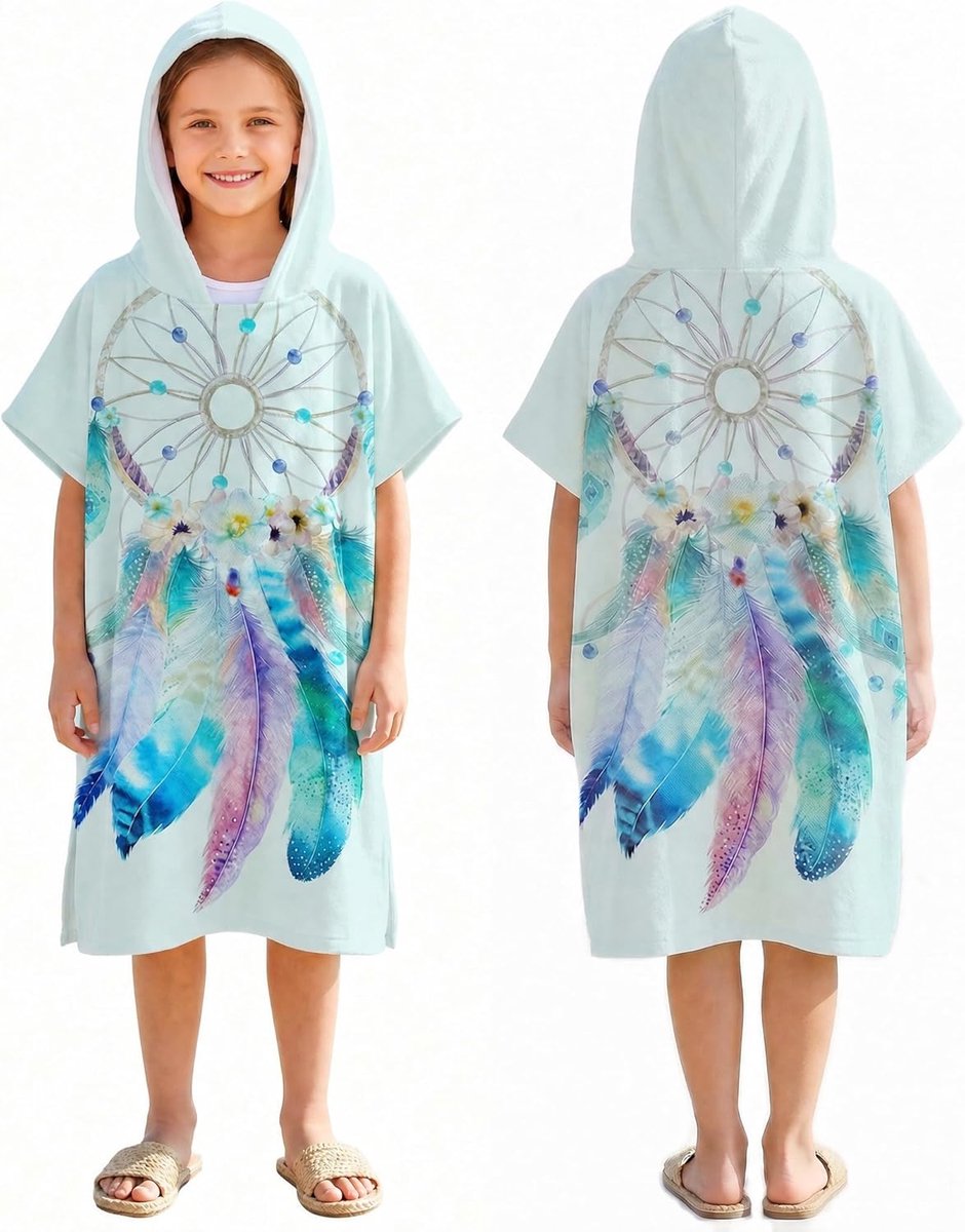 surfponcho, wikkeldoek, badjas, capuchontrui voor volwassenen, mannen, vrouwen of gezinnen, microvezel, zwemmen, strand, surfen, duiken, baden thuis
