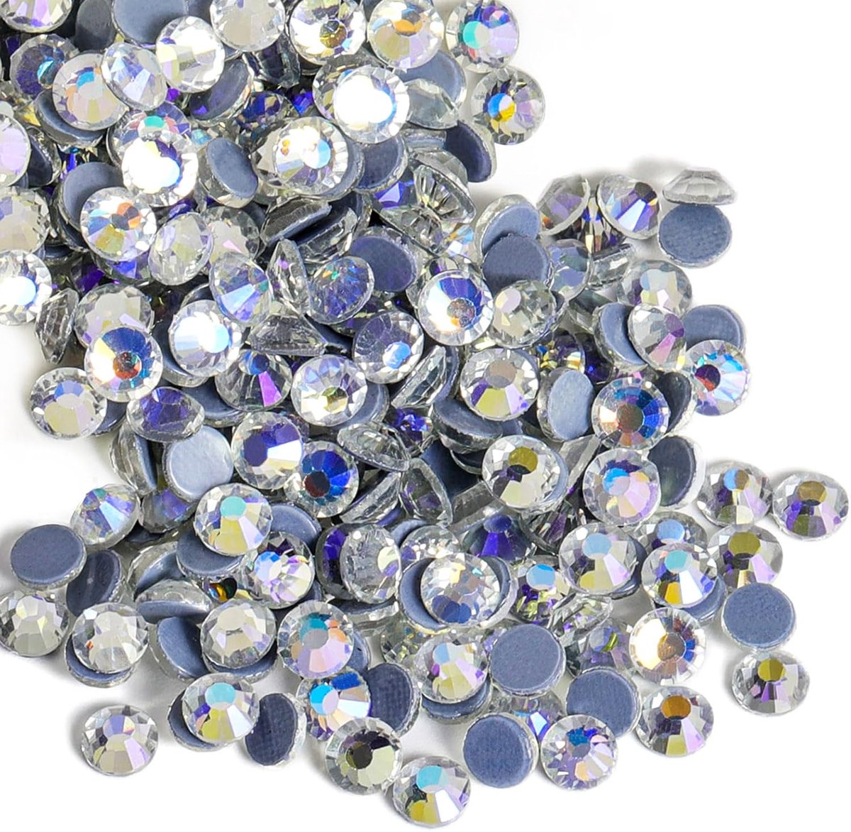 Strassteentjes, hitteefix strass-steentjes om te knutselen, hotfix kristallen ronde edelstenen, sterrenhemel, SS20, 4.6-4.8mm