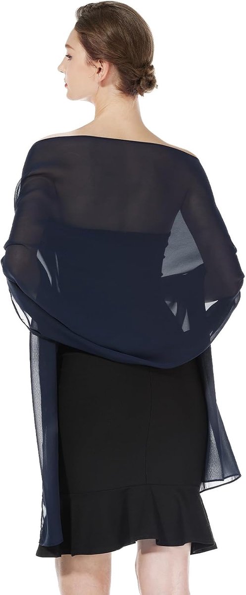 Chiffon Sjaal En Wraps Lichtgewicht Sjaals Gestolen Zijde Gevoel Sheer Cover Up Voor Vrouwen Zomer Bruiloft Bruidsmeisjes Avond