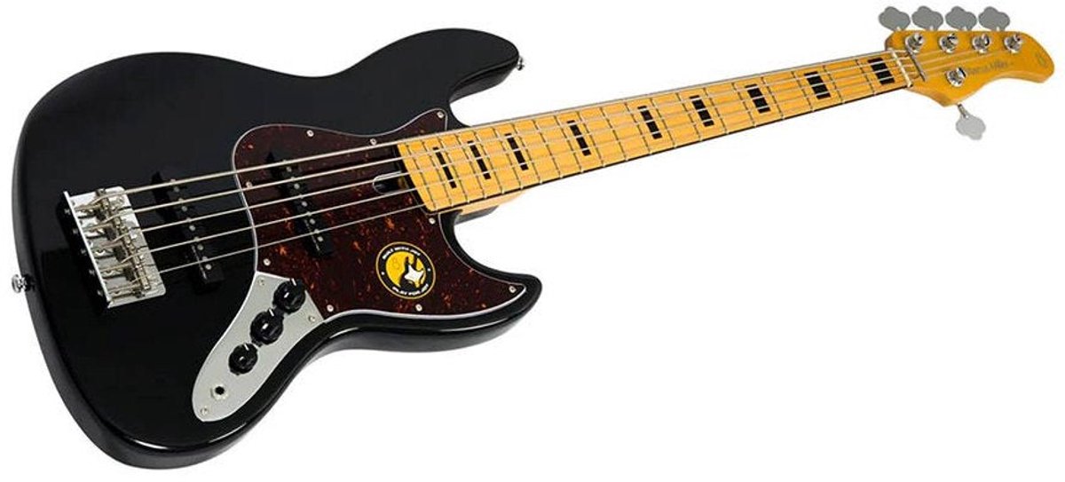 Sire V5 A5/BK Marcus Miller 5-snarige Basgitaar Zwart