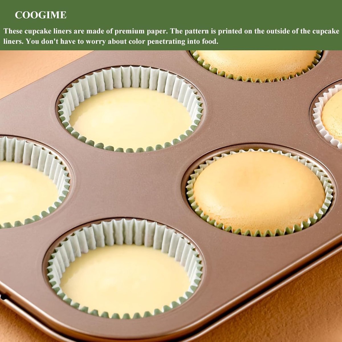 200 stuks muffinvormpjes, papier, cupcake-vormpjes, mini muffins, papieren vormpjes, cartoon, muffinvormpjes, voor bakken, feest, Kerstmis, dessert, verjaardag (Kerstmis)