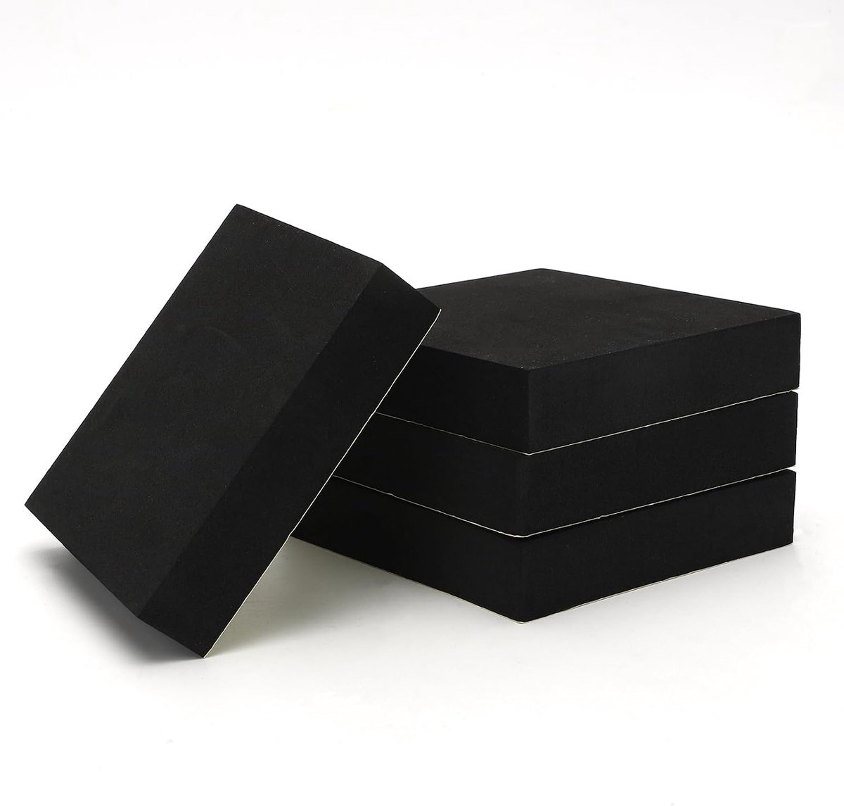 4 stuks zelfklevende schuimrubber, 150 x 150 x 20 mm, zelfklevend, voor meubels, doe-het-zelfprojecten, decoratie