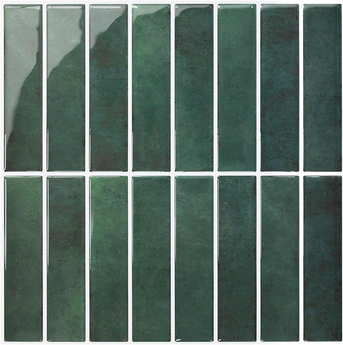 3D zelfklevende wandtegels plaktegels voor keuken badkamer, vinyl tegels zelfklevend, metro keukenachterwand tegels zelfklevende(10 stuks, 30,5 x 30,5 cm)