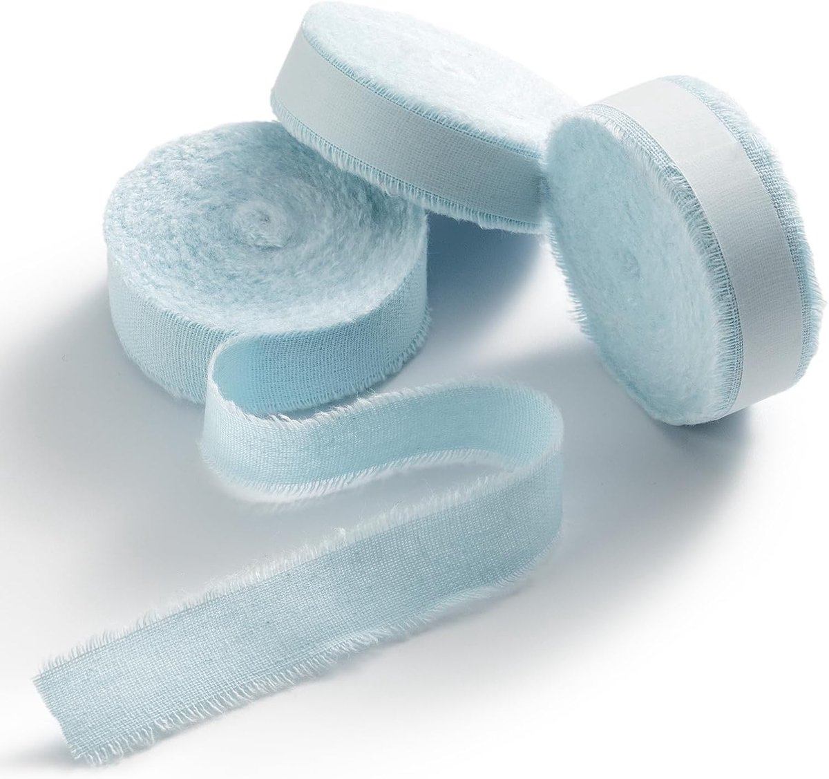 geschenklint babyblauw katoenen lint stoffen lint