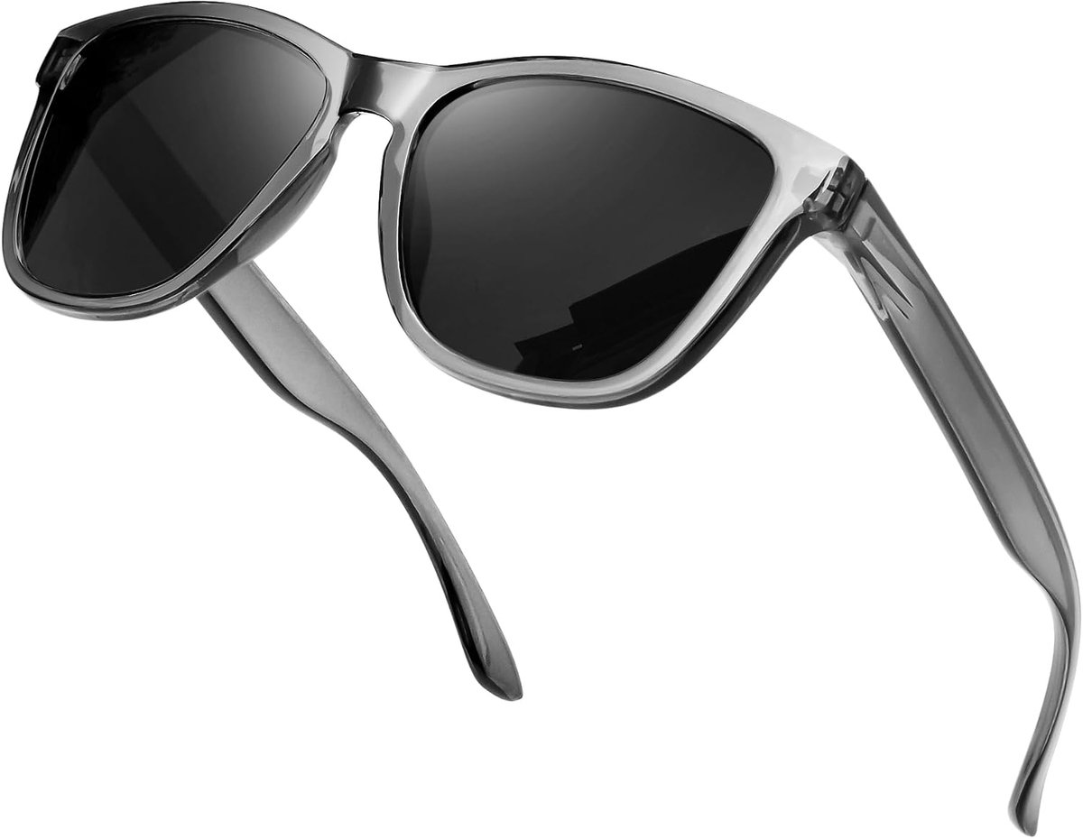 Vierkant Zonnebril Heren Dames UV400 | PC,Gepolariseerd,UVA,UVB,TAC,Licht,Rijden,Retro,Mode,Klassiek,Vintage,Trend,Geïntegreerd Neuspad,Casual,Dagelijks