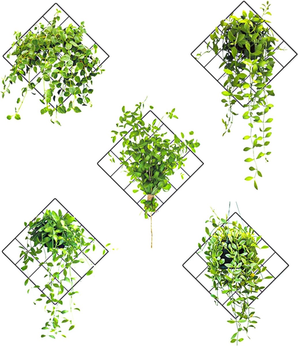 Muurstickers, groene planten, 3D-wandstickers, simulatie hangende muurstickers, groenblijvende bladeren muurstickers slaapkamer woonkamer kantoor wanddecoratie