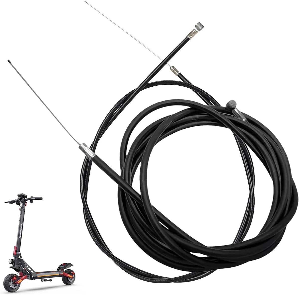 Remkabel voor KuKirin G2 Pro/G2 Max/G2 Master Elektrische Scooter, Rem Kabel E Scooter Voor en Na Remkabel