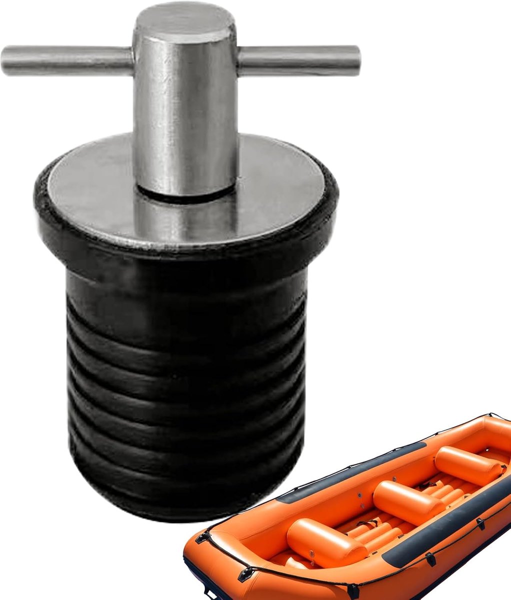 Afvoerpluggen Bootplug met RVS T-Handgreep | Roestvrije Marine Accessoires Antislip Tool Voor Wateren