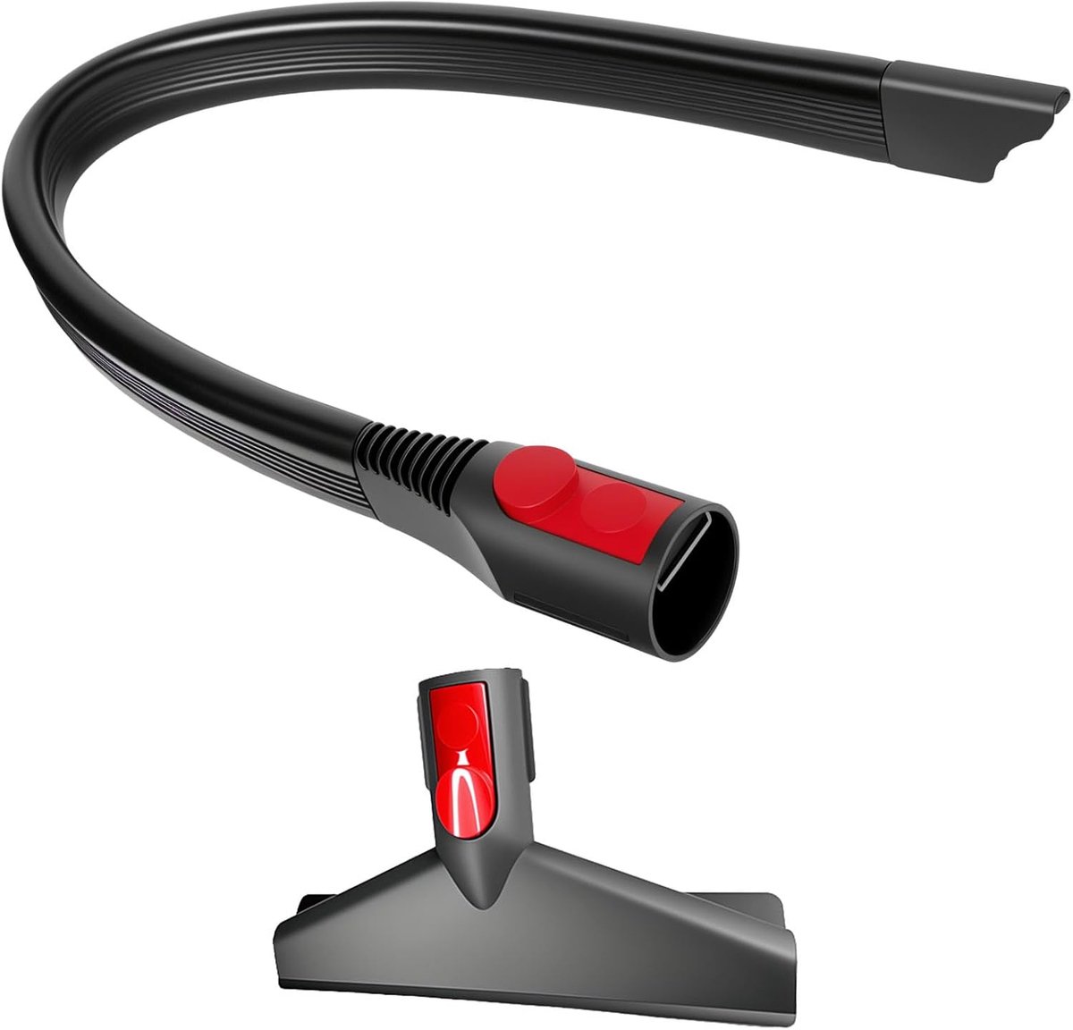 spleetmondstuk en matrasborstel voor Dyson V15 V12 V11 V10 V8 V7 Gen5 stofzuiger, verlengstukken 58 cm met platte kop, stofzuigeraccessoires voor autostoelen in hoeken