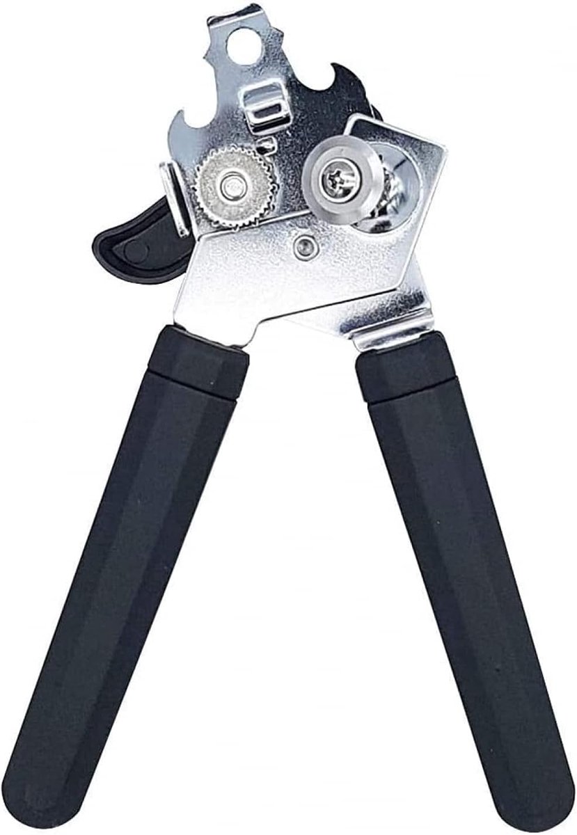 Draagbare Blikopener Rvs Schroef Opener Handheld Handleiding Multifunctionele Opener Inblikken Blikken Kan Opening Outdoor Gereedschap