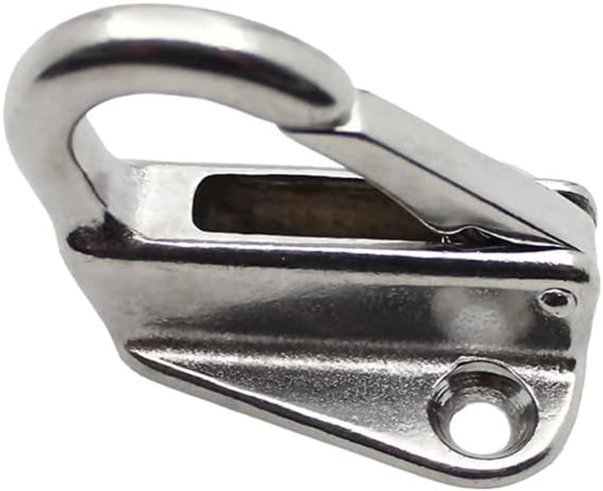 Hardware Haak 316 Rvs Veiligheid Zware Wandmontage Lente Snap Haken Kleding Jassen Hanger Haken