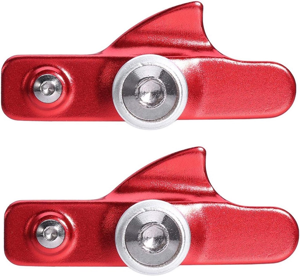 Remblokken, 2-Delige Set Fietsremblokken, Aluminium Road Brake Block Bike Remblokken, 55 Mm Fietsrem, V-Remset Mountainbike, Fietsonderdelen Accessoires Blokkenset voor Racefiets